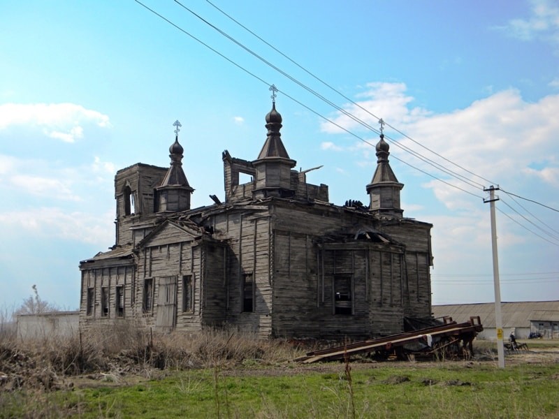 Церковь Покрова Пресвятой Богородицы в с. Каменка Обоянского р-на Курской области